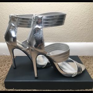 Silver heels